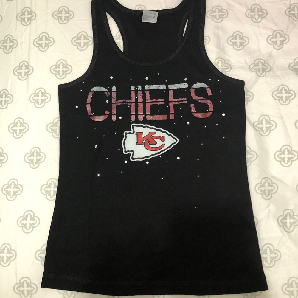 NFL Kansas City Chiefs Racerback w/ Rhinestones💎